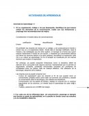 Actividades de aprendizaje - Comunicación gerencial