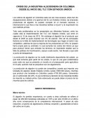 Crisis en el cultivo de algodón