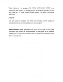 EL PAPEL ACTIVO DEL TUTOR”