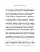 Ensayo: Los sueños no son lo que parecen.