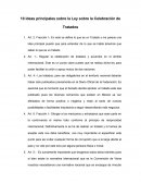 10 ideas principales sobre la Ley sobre la Celebración de Tratados