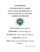 Delitos de Lesa Humanidad y Trata de Personas