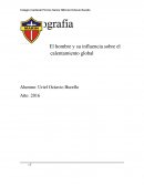 Monografia sobre el calentamiento global