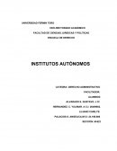 Intitutos autonomos