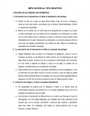 Casos de imputación objetiva