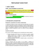 Plan de marketing de restaurant foog good