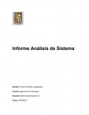 Tema: Analisis de sistemas.