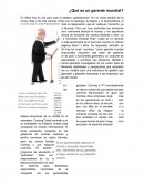 ¿Qué es un gerente mundial?