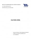 La civilización o cultura China