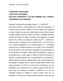 RECTORA PRESIDENTE Y DE MAS MIEMBRO DEL CONSEJO UNIVERSIDAD DE CARABOBO