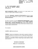 INCIDENTE DE AMPLIACIÓN DE EMBARGO