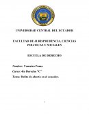 LA FACULTAD DE JURISPRUDENCIA, CIENCIAS POLITICAS Y SOCIALES.