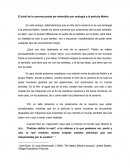 El símil de la caverna puede ser entendido por analogía a la película Matrix