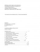 Naturaleza del proceso de la toma de decisiones