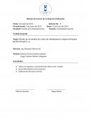 Genetica- Informe de Avance de Trabajo de Graduación