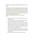 Cómo hacer un caramelo ADN modelo con descensos de la goma.
