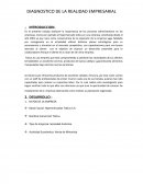 EL DIAGNOSTICO DE LA REALIDAD EMPRESARIAL..