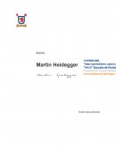 Biografía Martin Heidegger