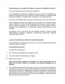 ¿Qué piensas de la corrupción en México y cómo se ve reflejado en el caso?