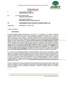 Almacenamiento ilegal en deposito de empresa Trans Li Ltda