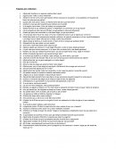 Preguntas para reflexionar: