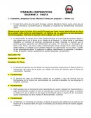 FINANZAS CORPORATIVAS - CUESTIONARIO.