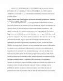 Experiencias en la inclusion en la educacion superior para personas sordas.