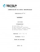 COMUNICACIÓN DE DATOS INDUSTRIALES