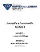 Percepción y comunicación.