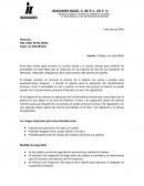 Asunto: Trabajos con Sand Blast