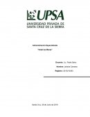 Administración Especializada “Hotel las Moras”