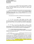 DENUNCIA DE JUICIO SUCESORIO DE INTESTADO.