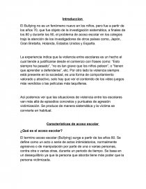 Bullyng Introduccion. Página 1