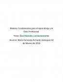 Fundamentos para el Aprendizaje y el Éxito Profesional.