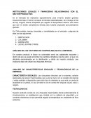 INSTITUCIONES LEGALES Y FINANCIERAS RELACIONADAS CON EL SECTOR PRODUCTIVO.