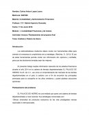 Planteamiento del proyecto final Tema: Análisis a Palacio de Hierro