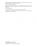 Paradigmas y acción.