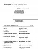 EVALUACIÓN DE LECTURA COMPRENSIVA.