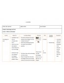 Lesson plan 2nd grade.