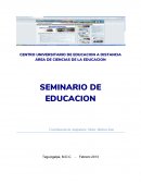 TEMA- CENTRO UNIVERSITARIO DE EDUCACION A DISTANCIA