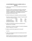 LOS SENTIMIENTOS DE LOS ALUMNOS HACIA SU ESCUELA.