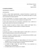 LA TARJETA DE CREDITO- ANTECEDENTES Y CONCEPTO.