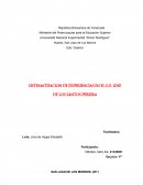 SISTEMATIZACION DE EXPERIENCIAS EN EL G.E. JOSE DE LOS SANTOS PEREIRA.