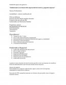 Colaborando con el desarrollo empresarial de la micro y pequeña empresa