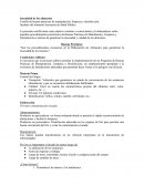 Tema- Inocuidad de los alimentos.