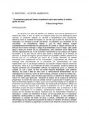 EL ARGENTINO, LA ESPERA HAMBRIENTA.