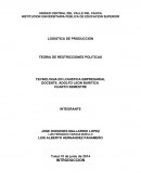 Teoría de Restricciones.