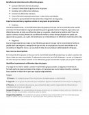 Beneficios de interactuar entre diferentes grupos.