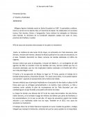 Ensayo EL Secuestro del Ticán