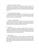 Las emociones. Cuestionario.